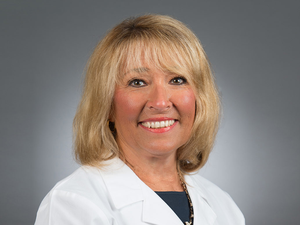 Picture of Susan B. Fleet, M.D. in white lab coat