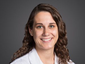 Picture of Josie Baumgarten PA, C in a white lab coat