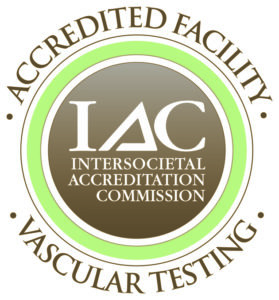 Intersocietal Accreditation Commission - Accredited Facility - Vascular testing Logo